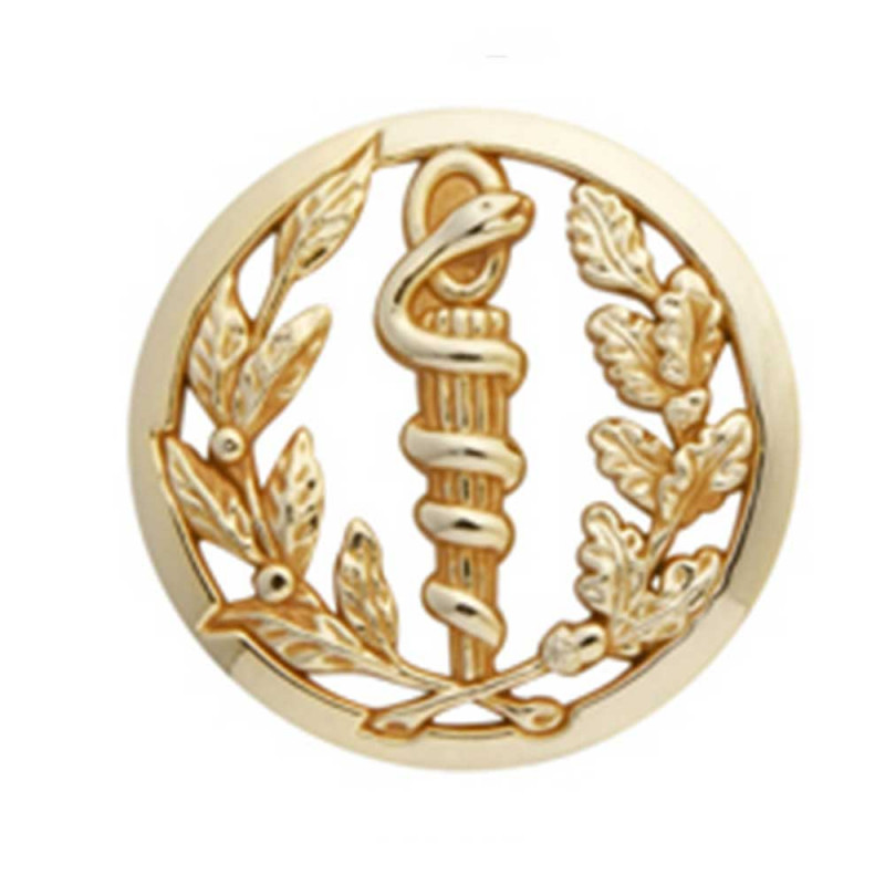Insigne de béret doré Service de Santé