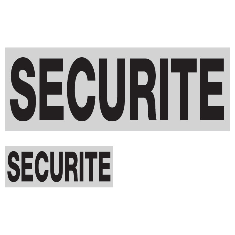 Lot Dossard + Bande Poitrine Sécu-One SECURITE INCENDIE - Haute Visibilité