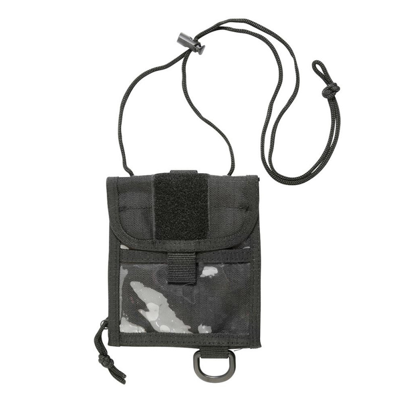 Portefeuille de cou Noir 01