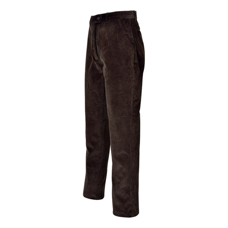 PANTALON VELOURS COUNTRY Marron