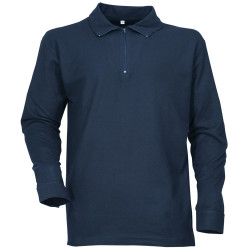 CHEMISE F1 COTON Marine