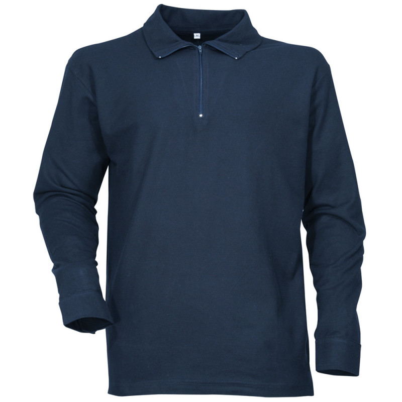 CHEMISE F1 COTON Marine