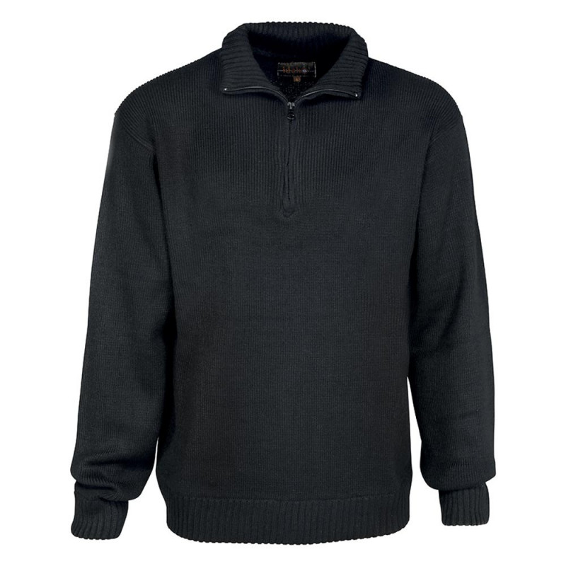 PULL COL CAMIONNEUR Noir