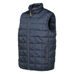 GILET WARM BLEU