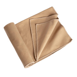 Serviette microfibre Camp 40 x 80 cm tan 01