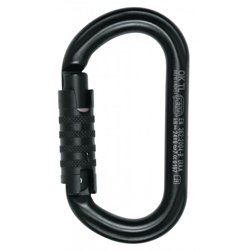 Mousqueton ovale léger OK à verrouillage Triact-Lock®