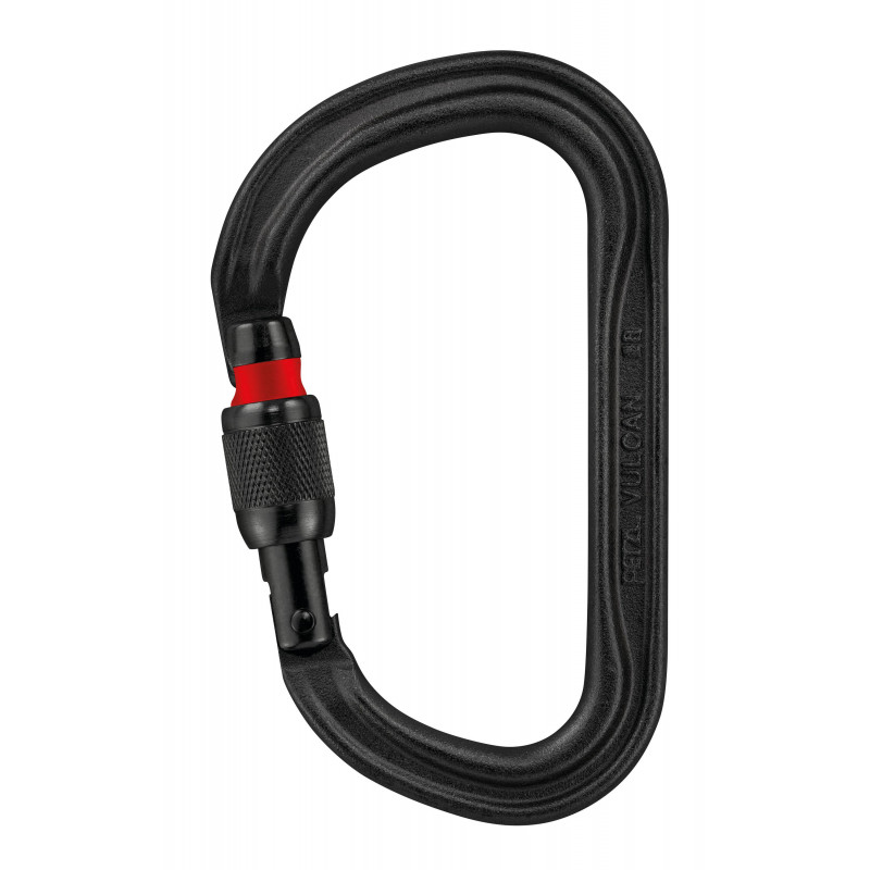 Mousqueton asymétrique à haute résistance Vulcan à verrouillage Screw-Lock®