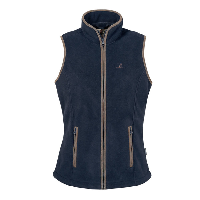 GILET POLAIRE SCOTLAND FEMME MARINE