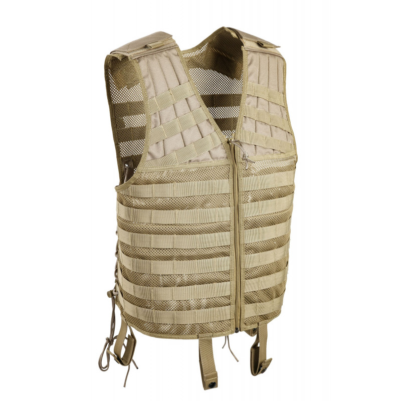 Gilet tactique M.O.L.L.E. tan