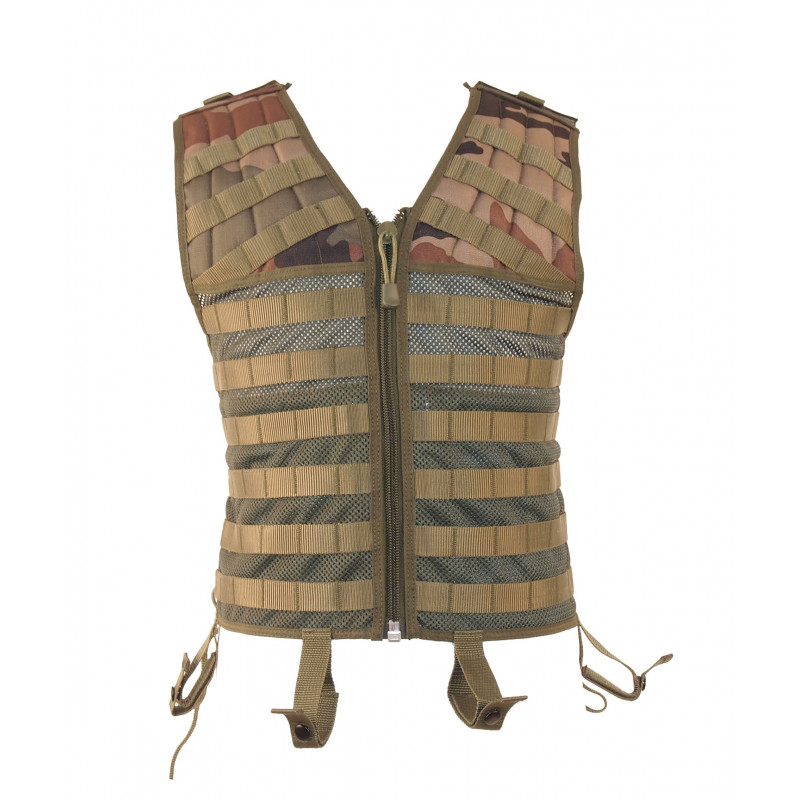 Gilet tactique M.O.L.L.E. tan