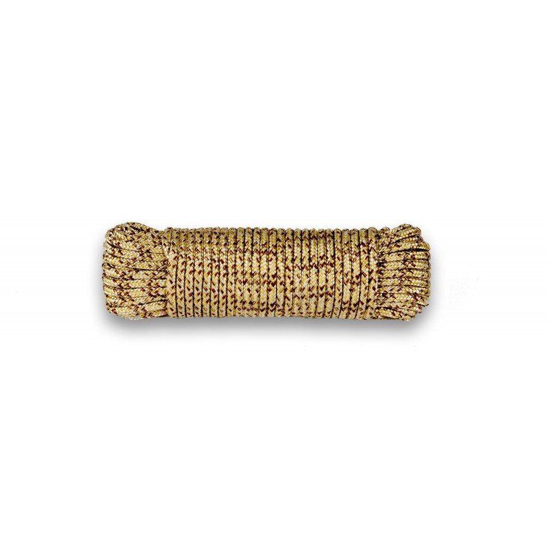 Drisse corde Ø 4 mm - longueur 15 m tan