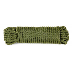 Drisse corde Ø 9 mm - longueur 15 m kaki
