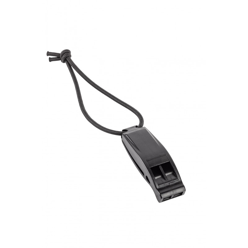 Sifflet d'alerte tactique noir