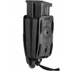 Porte-chargeur double Bungy 8BL noir pour pistolet automatique