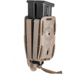 Porte-chargeur double Bungy 8BL noir pour pistolet automatique