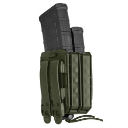 Porte-chargeur double Bungy 8BL pour M4/AR15 KAKI 01
