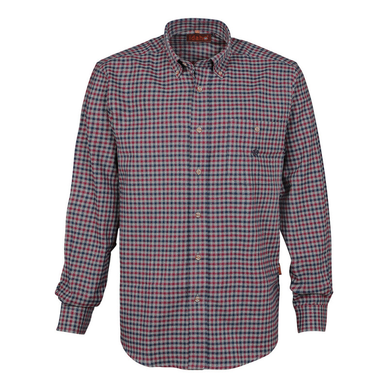 CHEMISE TREKKING Rouge