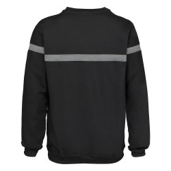 SWEATSHIRT SECURITE BANDE GRISE 02