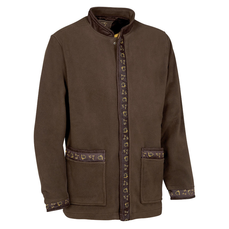 VESTE SENNELY MARRON