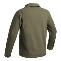 Chemise F1 coton kaki 01
