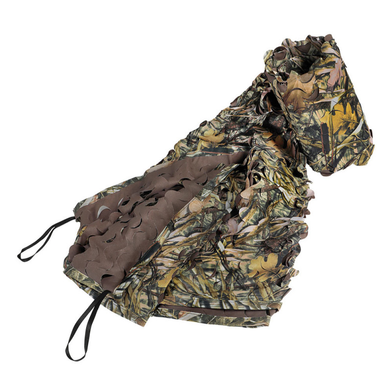 FILET CAMO 3D ANTI REFLET ROSEAUX 1.5 X 3 M
