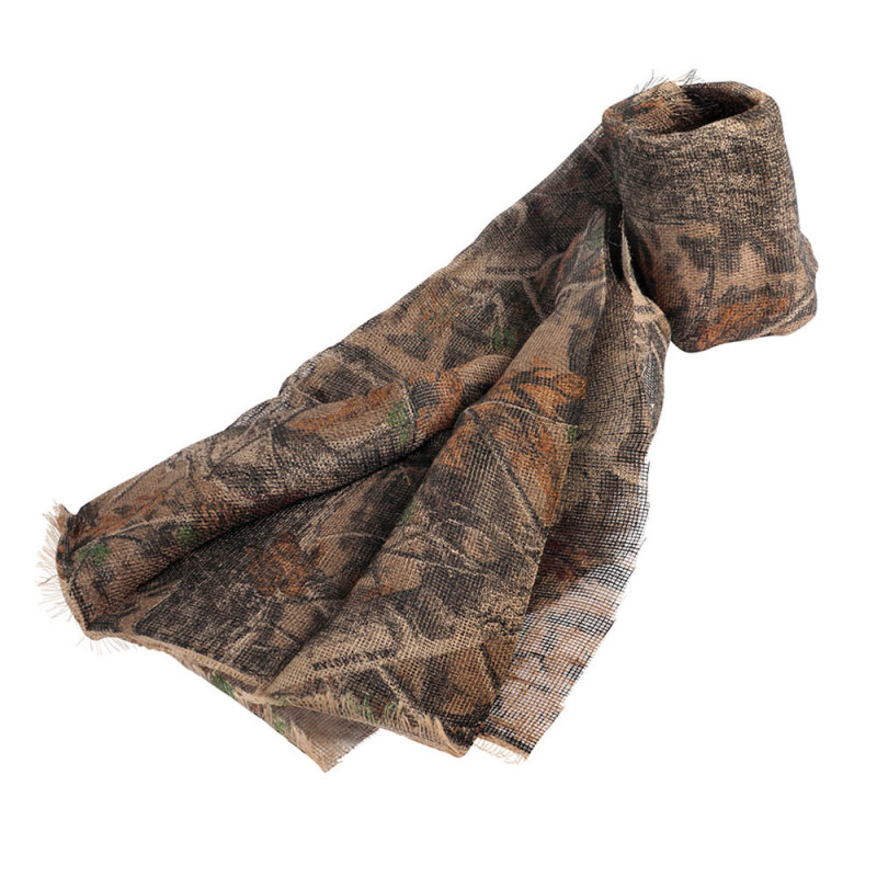 FILET TOILE DE JUTE IMPRIME CAMO 1.5x3M