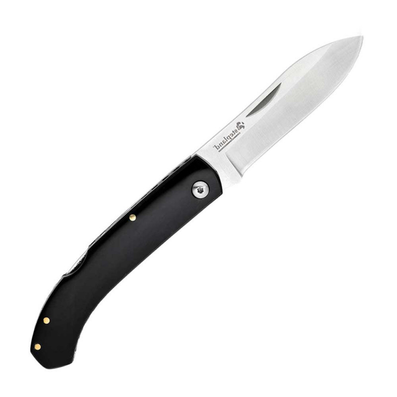 COUTEAU DE POCHE LAME PLIABLE 8CM. MANCHE TAUREAU