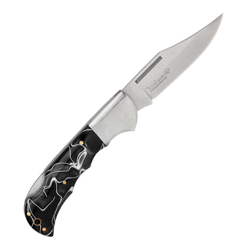 COUTEAU PLIANT NOIR ZEBRE
