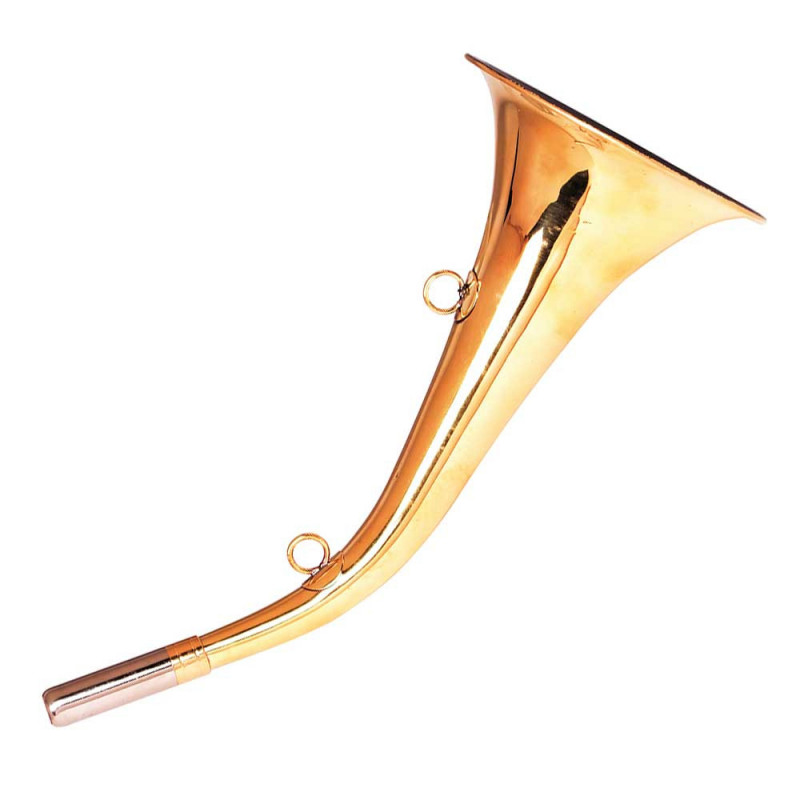 CORNE RONDE LAITONNEE 30CM. BLISTER