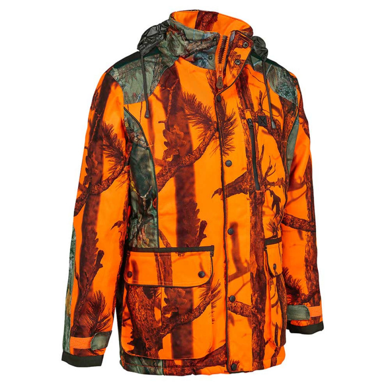 VESTE CHASSE BROCARD GHOSTCAMO BLAZE/BLACK
