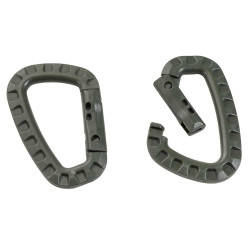 MOUSQUETON PLASTIQUE Kaki 02