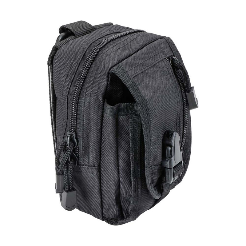 POCHE MOLLE MULTI COMPARTIMENTS RIPSTOP Noir 01