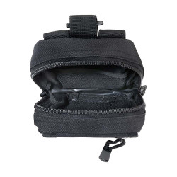 POCHE MOLLE MULTI COMPARTIMENTS RIPSTOP Noir 04