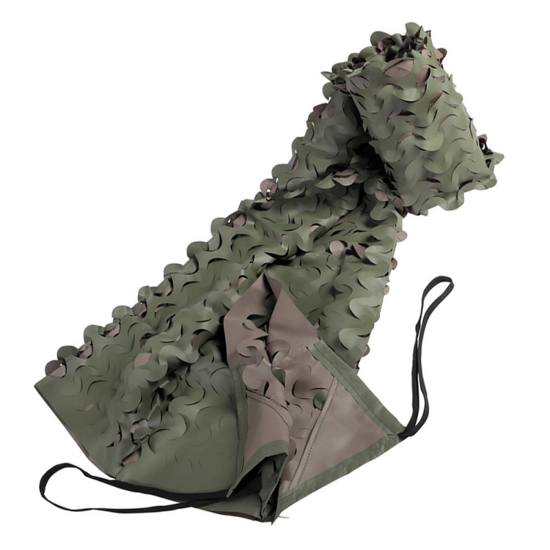 FILET CAMO KAKI MARRON 1.5 X 3 M