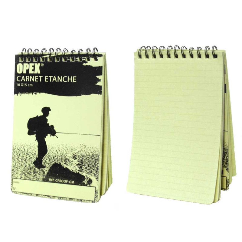 CARNET ETANCHE
