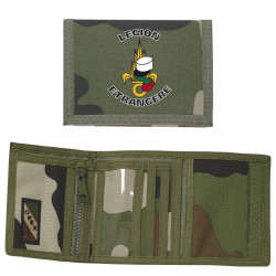 PORTEFEUILLES POLYESTER CAMOUFLAGE  LEGION