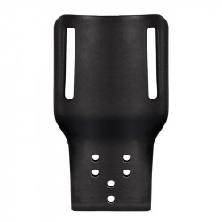 Passant bas 8K22 noir pour ceinture/ceinturon