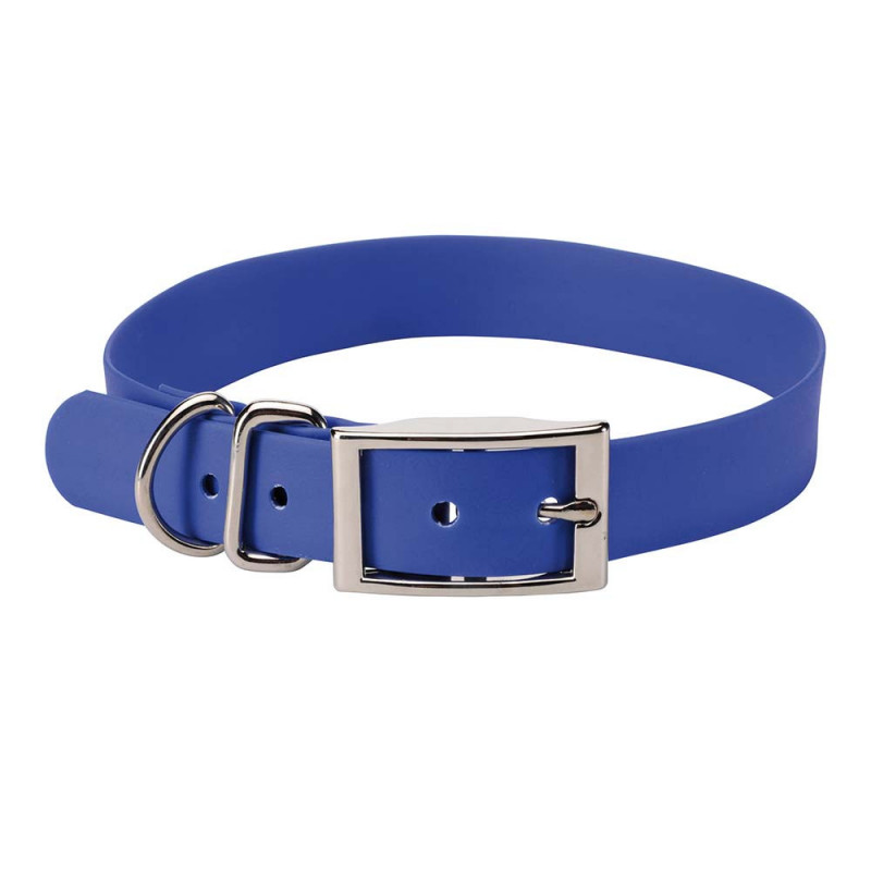 COLLIER CHIEN SUPER SOFT 45 CM BLEU